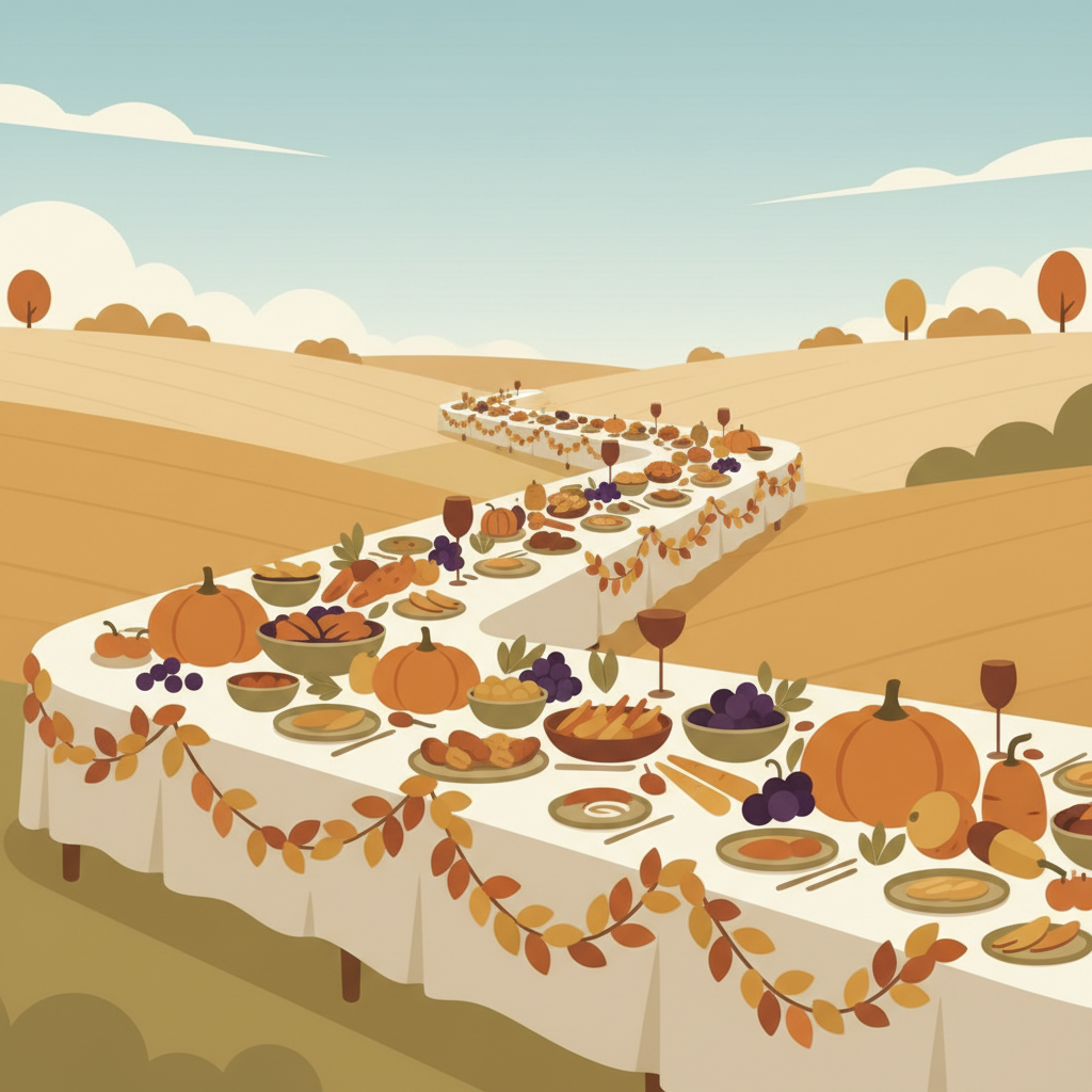 Illustration for a news story about The Gracefull Table in Garland